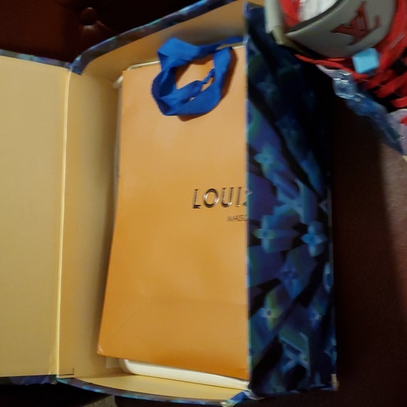 Louis Vuitton Trainer Sneaker Boot Purple 1A7R0R - Picture 8 of 10